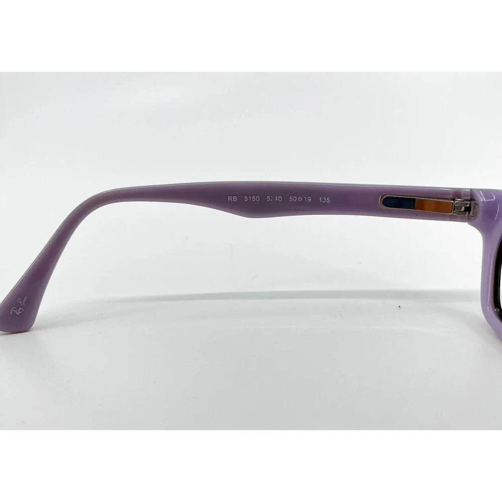 Ray-Ban RB5150 5240 Eyeglasses Frames Purple Tortoise 50-19-135 1970